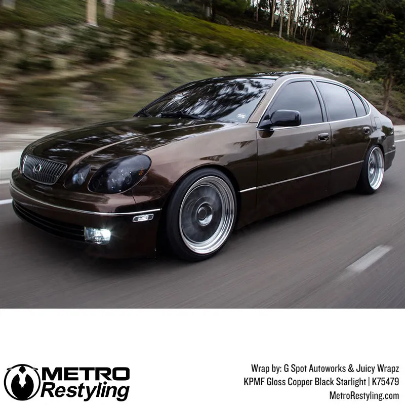 KPMF K75400 Gloss Copper Black Starlight Iridescent Vinyl Wrap | K75479