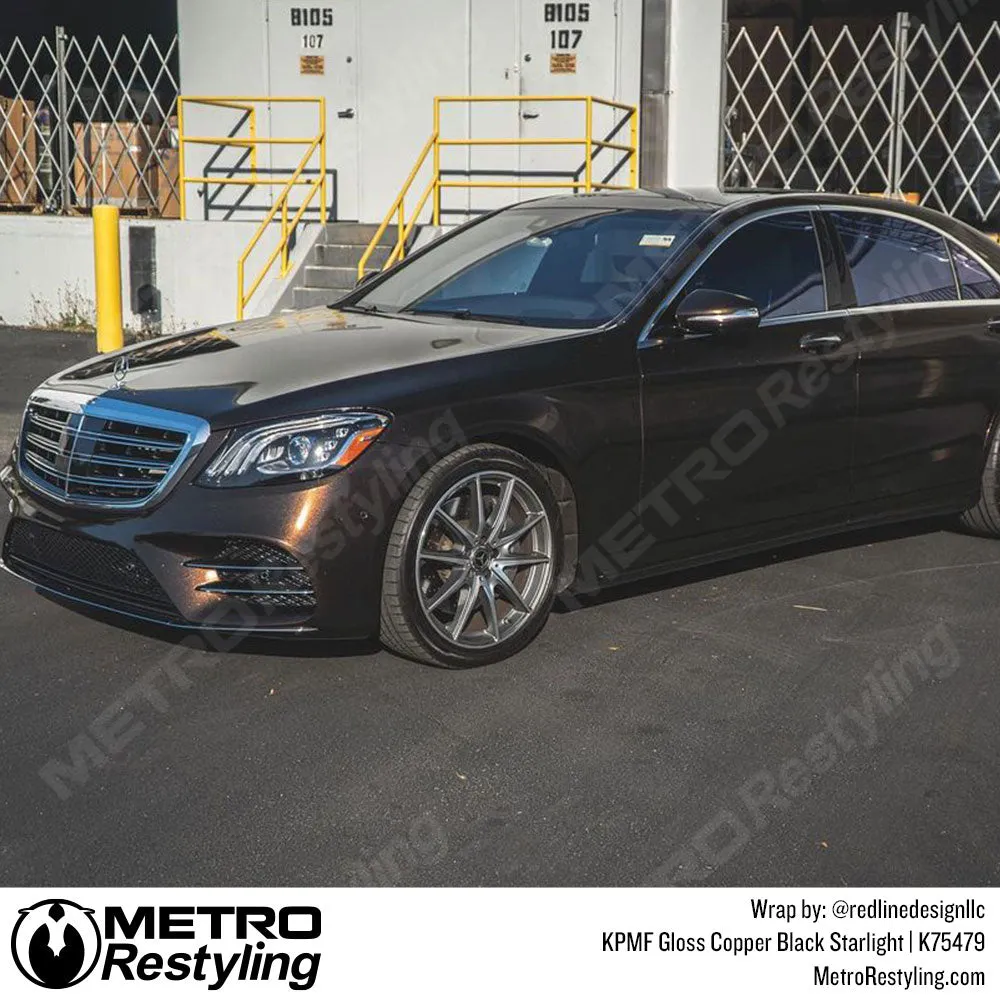 KPMF K75400 Gloss Copper Black Starlight Iridescent Vinyl Wrap | K75479