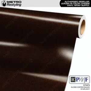 KPMF K75400 Gloss Copper Black Starlight Iridescent Vinyl Wrap | K75479