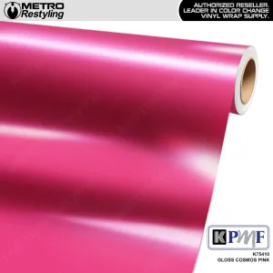 KPMF K75400 Gloss Cosmos Pink Vinyl Wrap | K75410