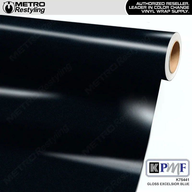 KPMF K75400 Gloss Excelsior Blue Vinyl Wrap | K75441