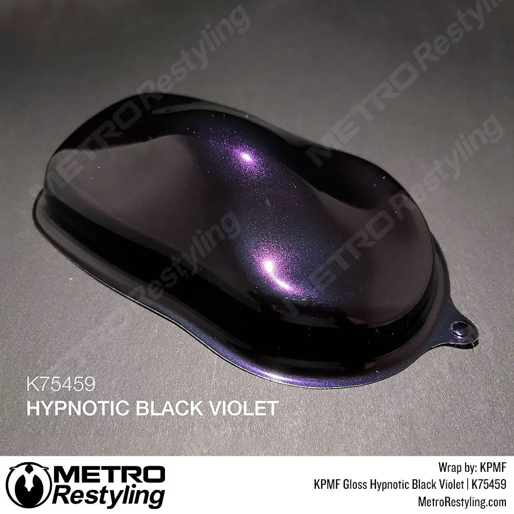 KPMF K75400 Gloss Hypnotic Black Violet Vinyl Wrap | K75459