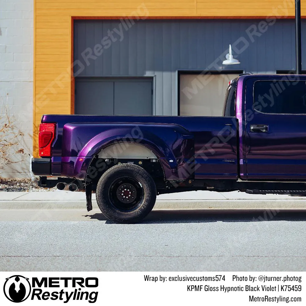 KPMF K75400 Gloss Hypnotic Black Violet Vinyl Wrap | K75459