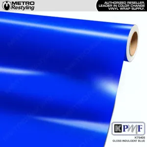 KPMF K75400 Gloss Indulgent Blue Vinyl Wrap | K75405