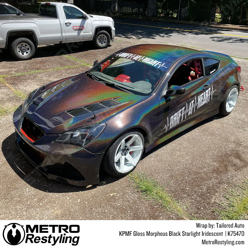 KPMF K75400 Gloss Morpheus Black Starlight Iridescent Vinyl Wrap | K75470