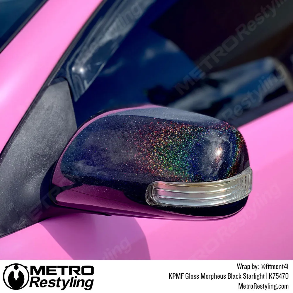 KPMF K75400 Gloss Morpheus Black Starlight Iridescent Vinyl Wrap | K75470