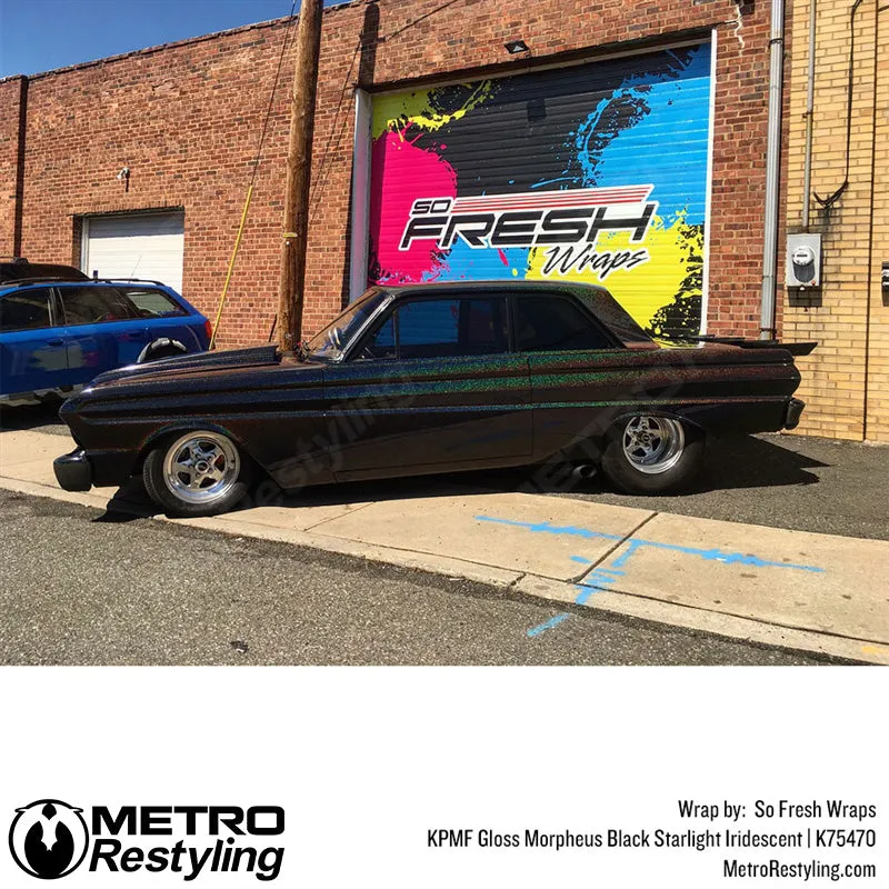 KPMF K75400 Gloss Morpheus Black Starlight Iridescent Vinyl Wrap | K75470