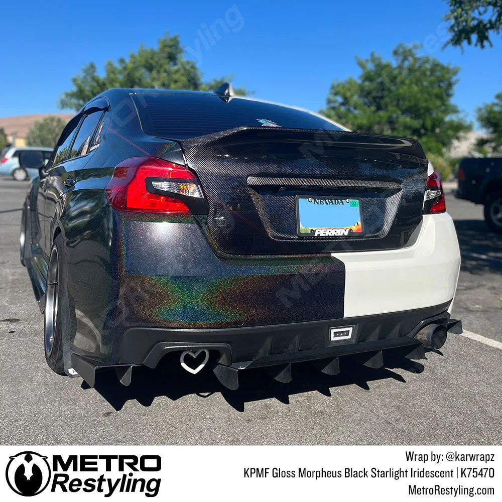 KPMF K75400 Gloss Morpheus Black Starlight Iridescent Vinyl Wrap | K75470