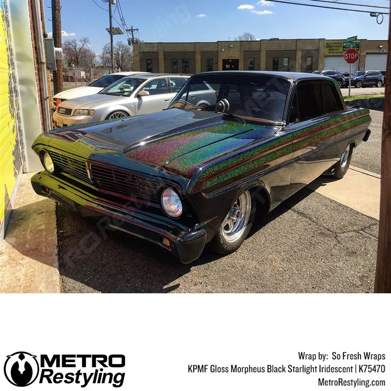 KPMF K75400 Gloss Morpheus Black Starlight Iridescent Vinyl Wrap | K75470