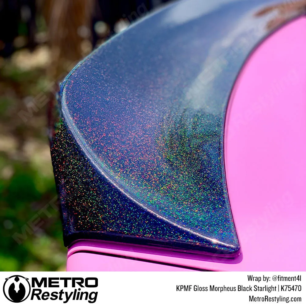 KPMF K75400 Gloss Morpheus Black Starlight Iridescent Vinyl Wrap | K75470