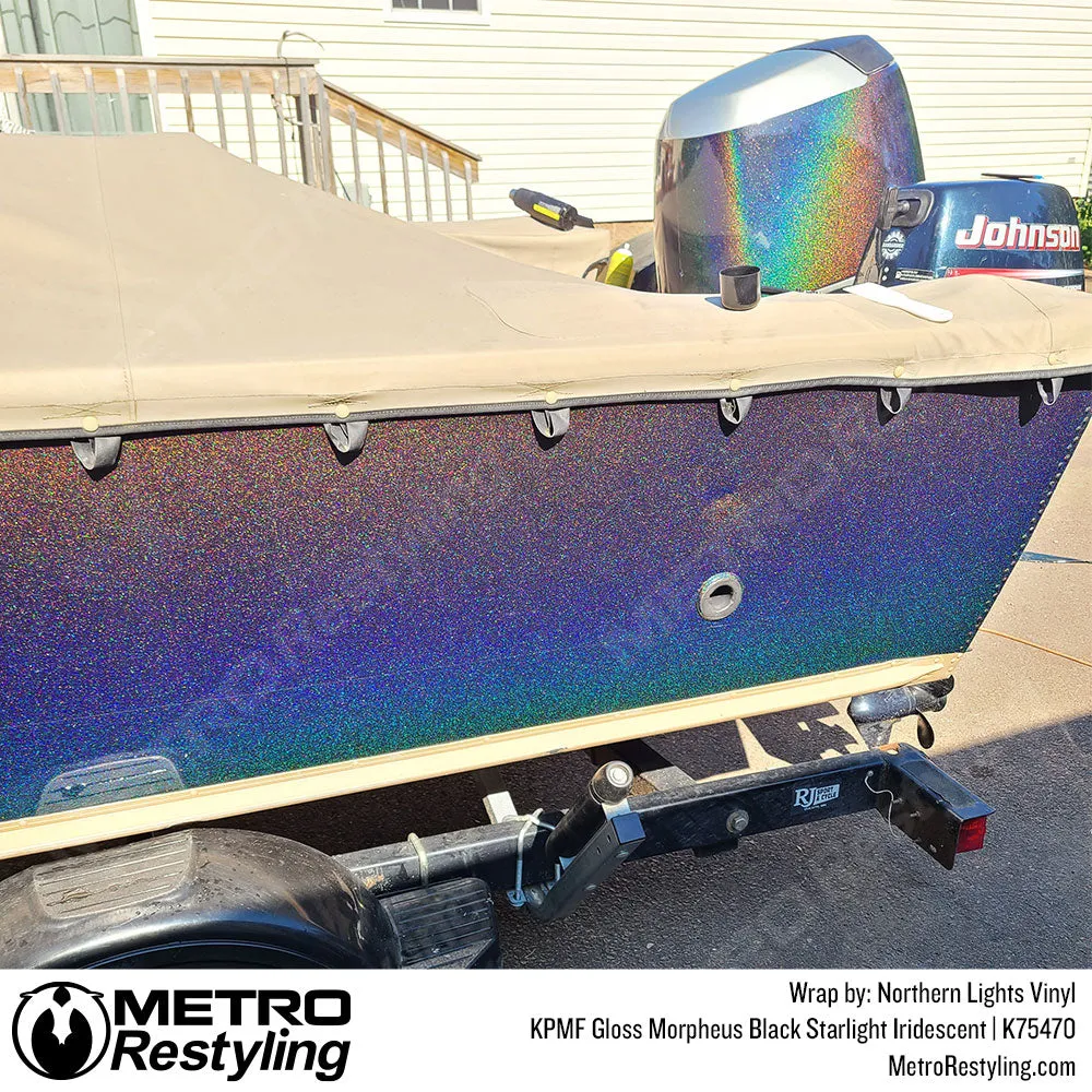 KPMF K75400 Gloss Morpheus Black Starlight Iridescent Vinyl Wrap | K75470