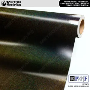 KPMF K75400 Gloss Morpheus Black Starlight Iridescent Vinyl Wrap | K75470