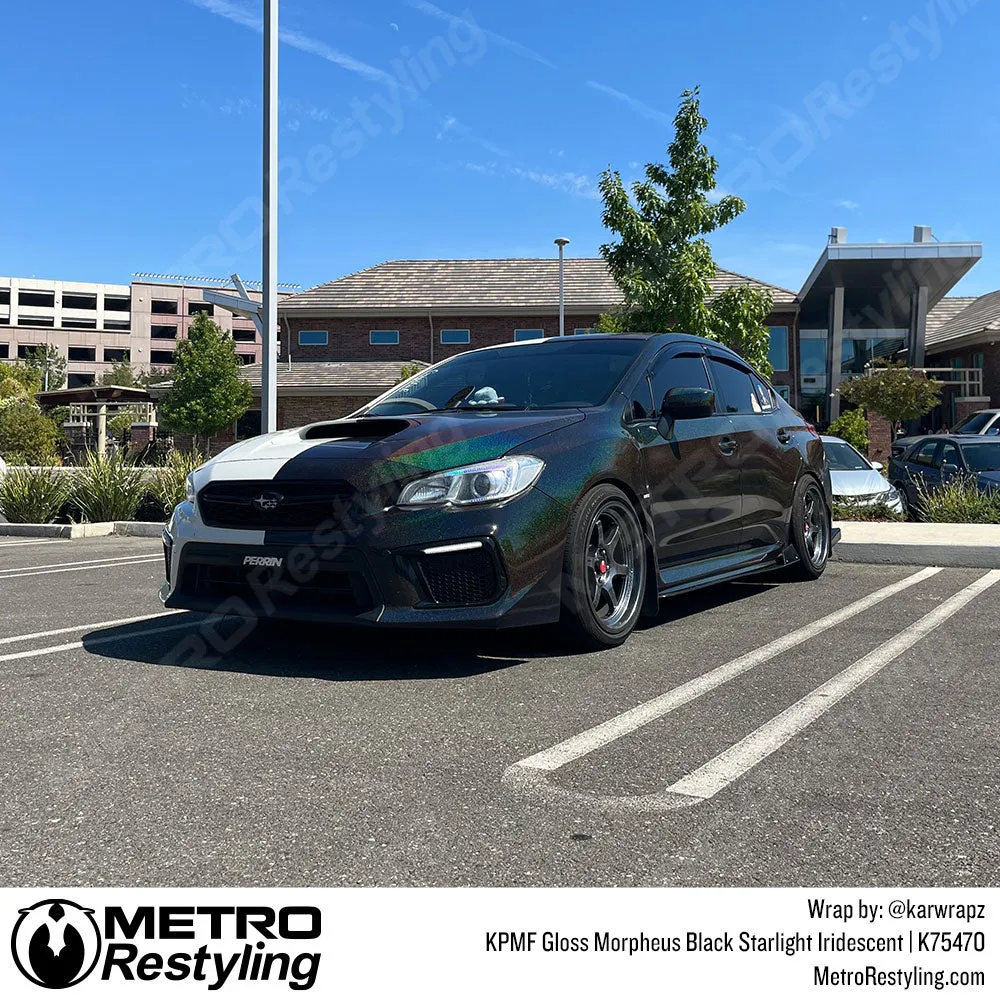 KPMF K75400 Gloss Morpheus Black Starlight Iridescent Vinyl Wrap | K75470