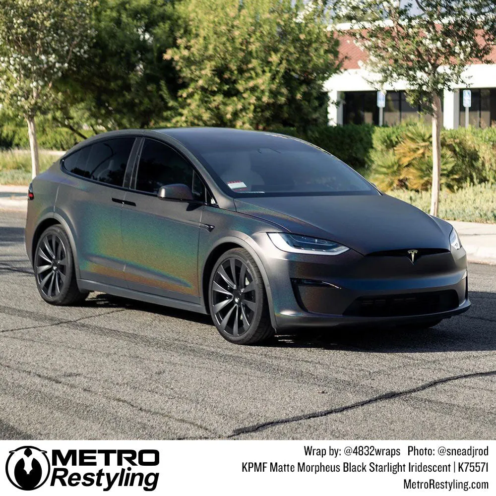 KPMF K75400 Gloss Morpheus Black Starlight Iridescent Vinyl Wrap | K75470