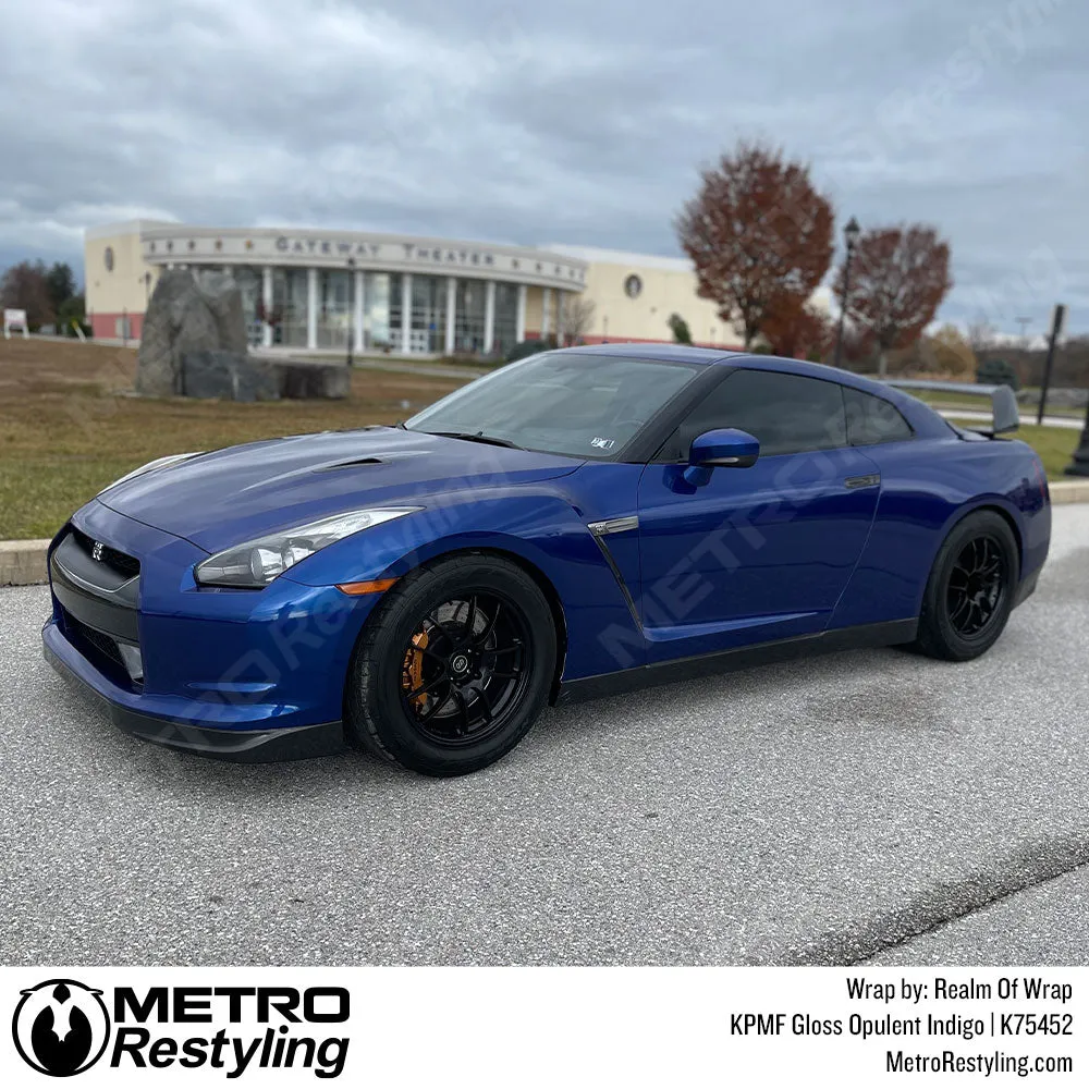 KPMF K75400 Gloss Opulent Indigo Vinyl Wrap | K75452