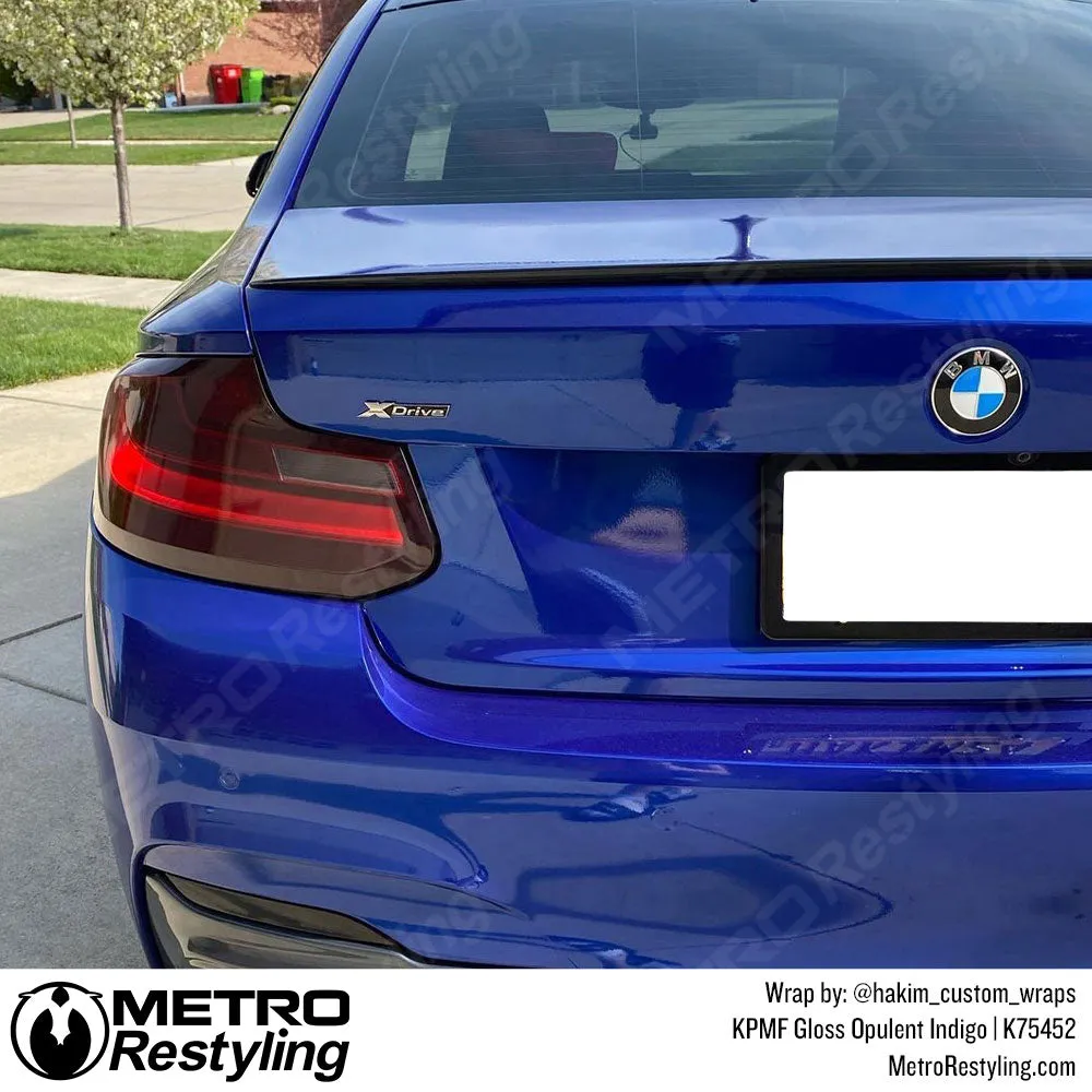 KPMF K75400 Gloss Opulent Indigo Vinyl Wrap | K75452