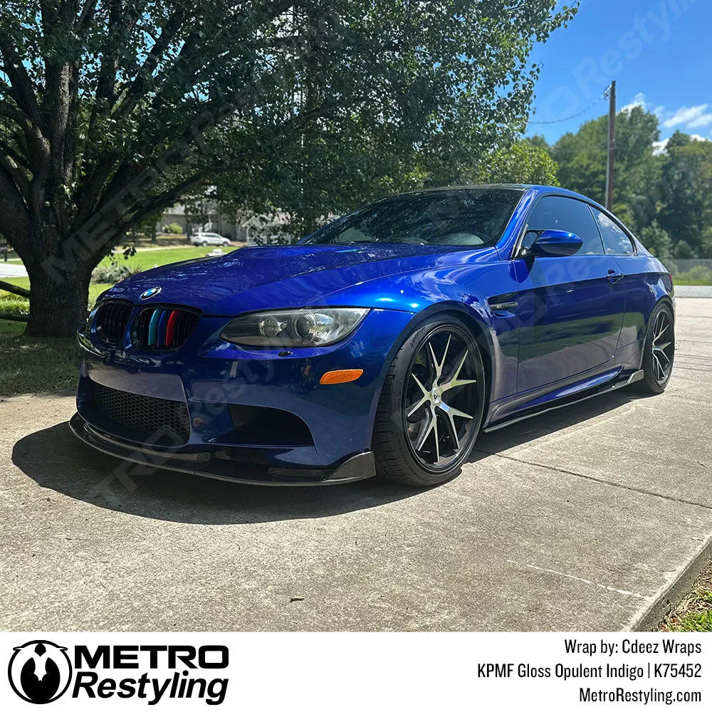 KPMF K75400 Gloss Opulent Indigo Vinyl Wrap | K75452