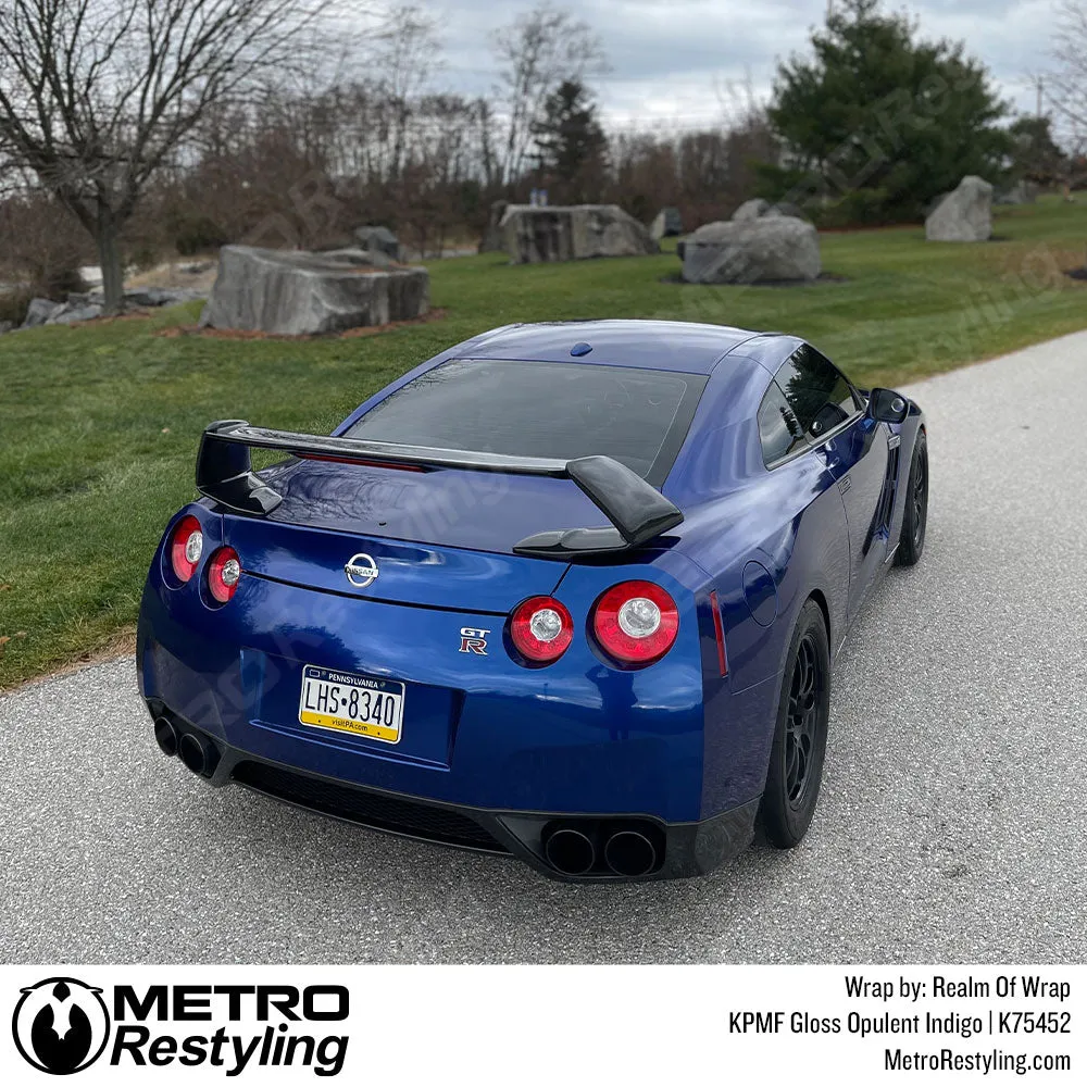 KPMF K75400 Gloss Opulent Indigo Vinyl Wrap | K75452
