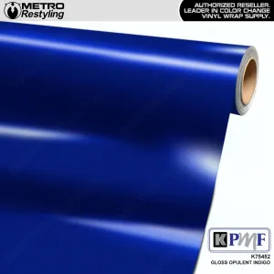 KPMF K75400 Gloss Opulent Indigo Vinyl Wrap | K75452
