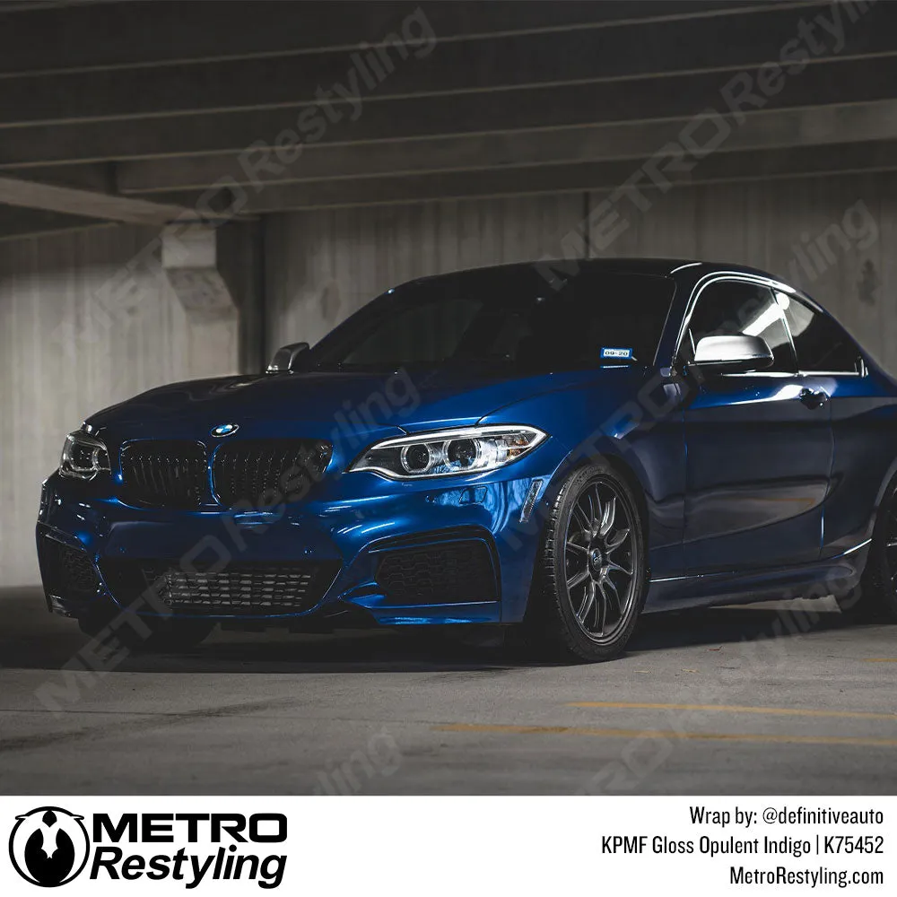 KPMF K75400 Gloss Opulent Indigo Vinyl Wrap | K75452