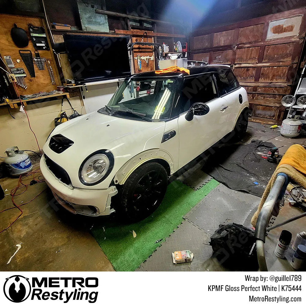 KPMF K75400 Gloss Perfect White Vinyl Wrap | K75444