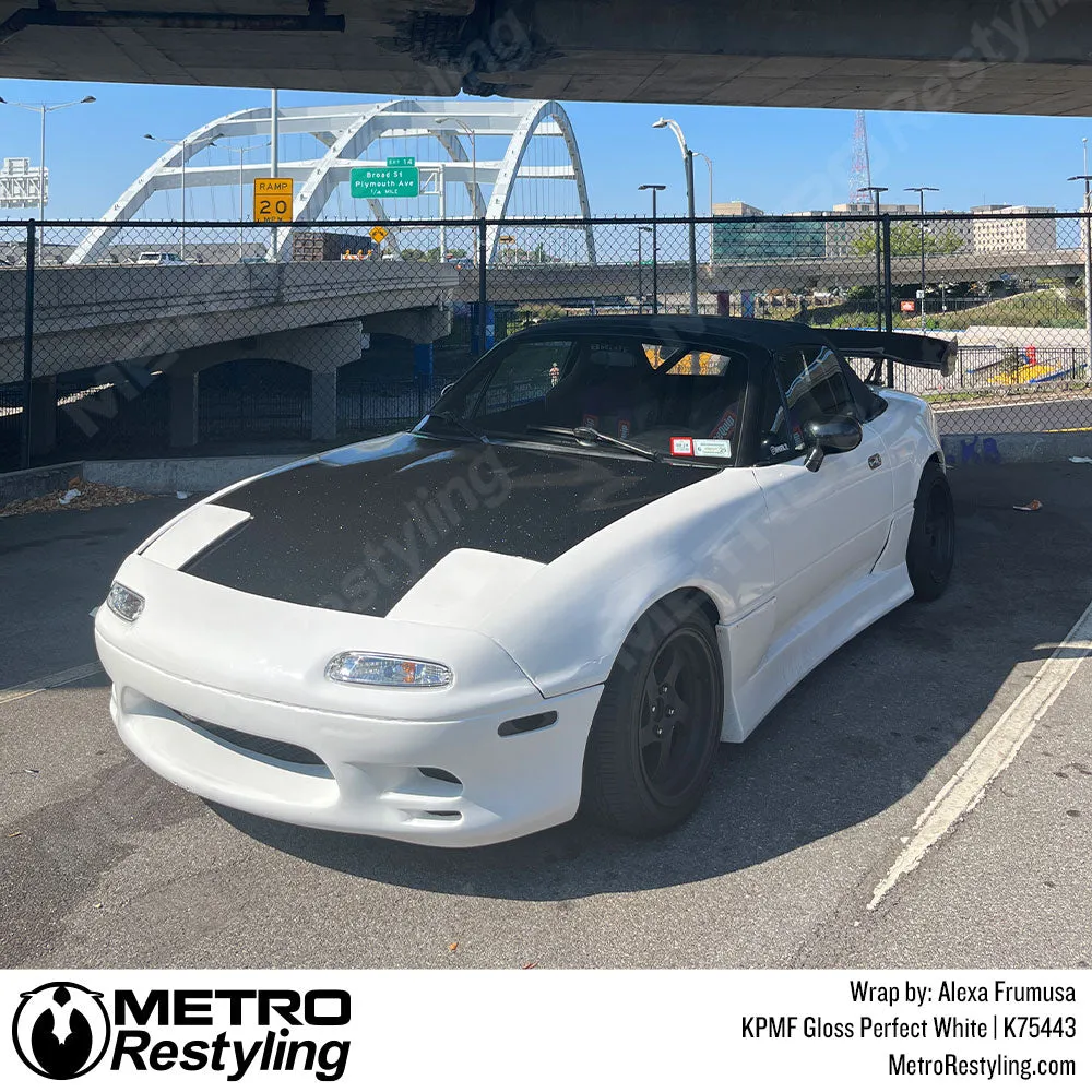 KPMF K75400 Gloss Perfect White Vinyl Wrap | K75444