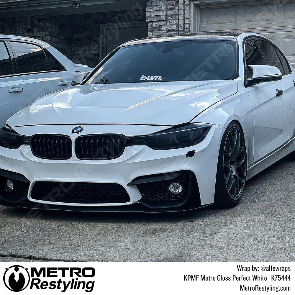 KPMF K75400 Gloss Perfect White Vinyl Wrap | K75444