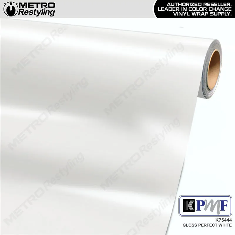 KPMF K75400 Gloss Perfect White Vinyl Wrap | K75444