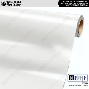 KPMF K75400 Gloss Perfect White Vinyl Wrap | K75444