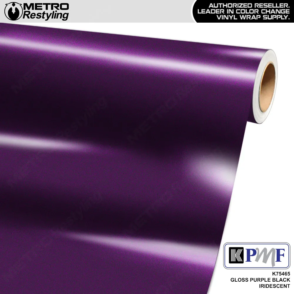 KPMF K75400 Gloss Purple Black Iridescent Vinyl Wrap | K75465