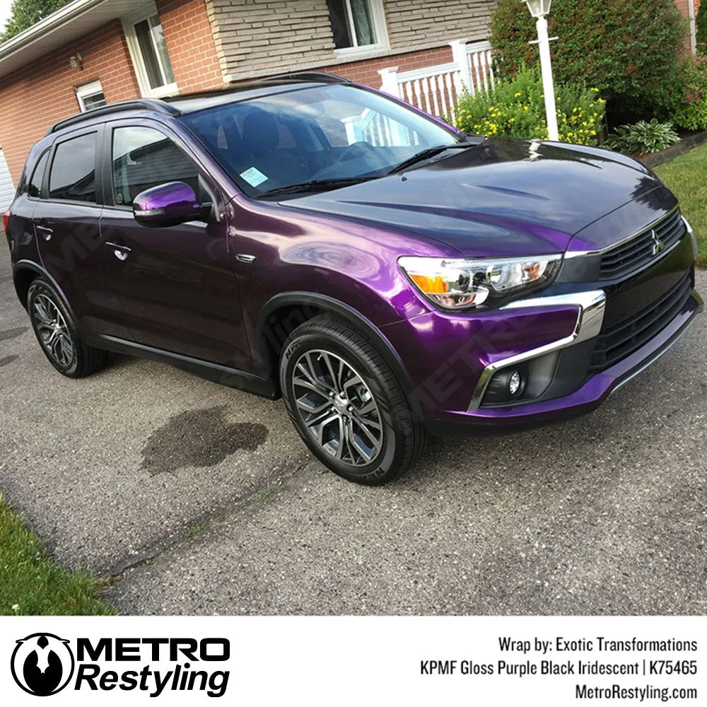 KPMF K75400 Gloss Purple Black Iridescent Vinyl Wrap | K75465