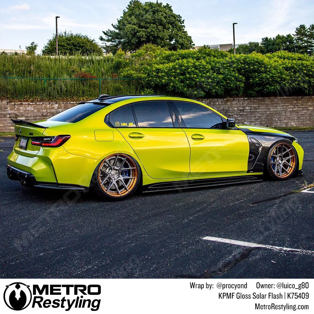 KPMF K75400 Gloss Solar Flash Vinyl Wrap | K75409