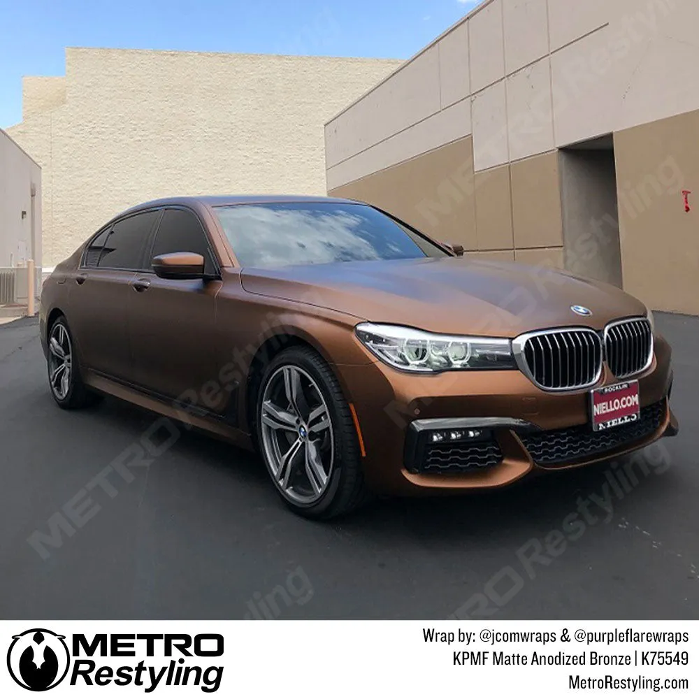 KPMF K75400 Matte Anodized Bronze Vinyl Wrap | K75549