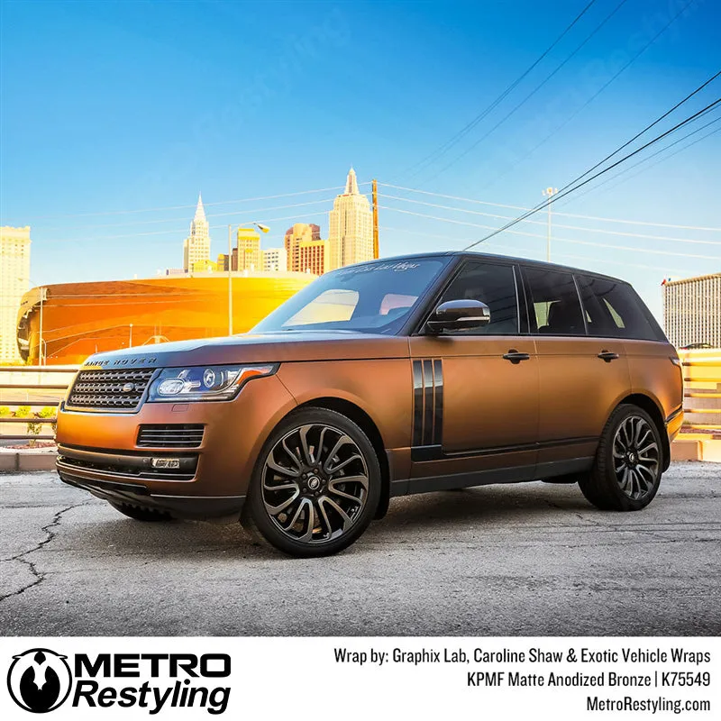 KPMF K75400 Matte Anodized Bronze Vinyl Wrap | K75549