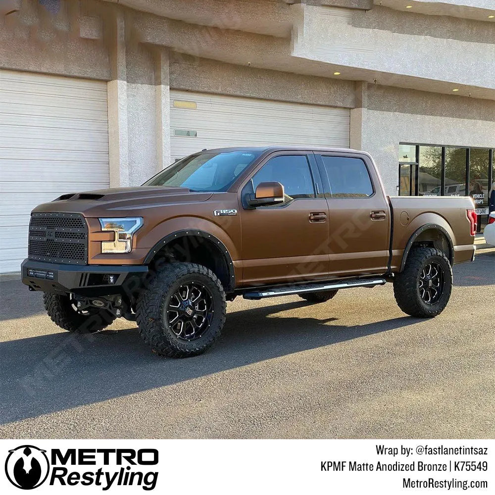 KPMF K75400 Matte Anodized Bronze Vinyl Wrap | K75549