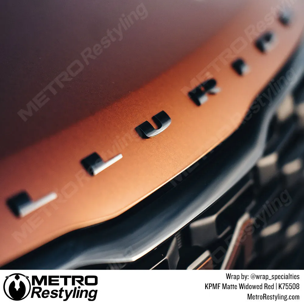 KPMF K75400 Matte Widowed Red Vinyl Wrap | K75508