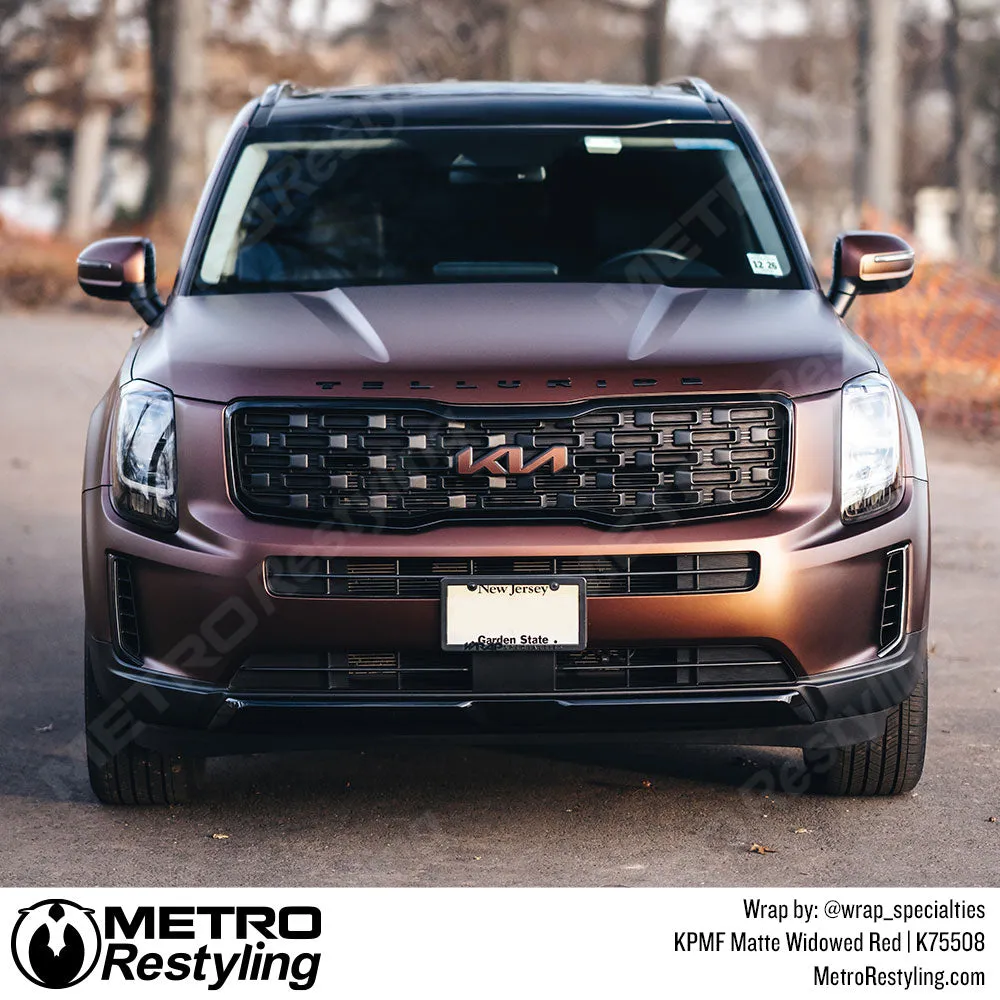 KPMF K75400 Matte Widowed Red Vinyl Wrap | K75508