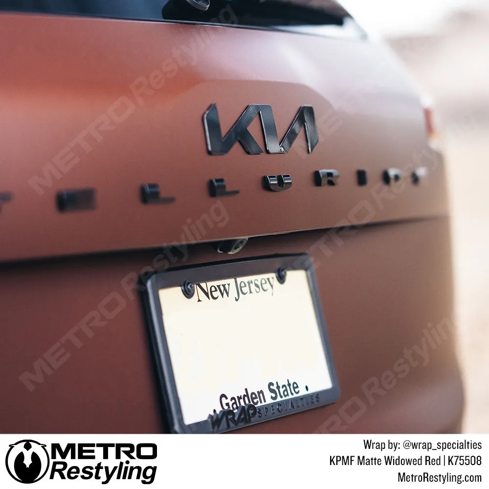 KPMF K75400 Matte Widowed Red Vinyl Wrap | K75508