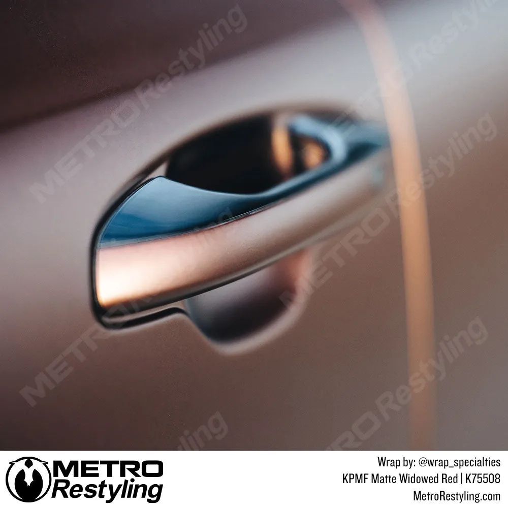 KPMF K75400 Matte Widowed Red Vinyl Wrap | K75508