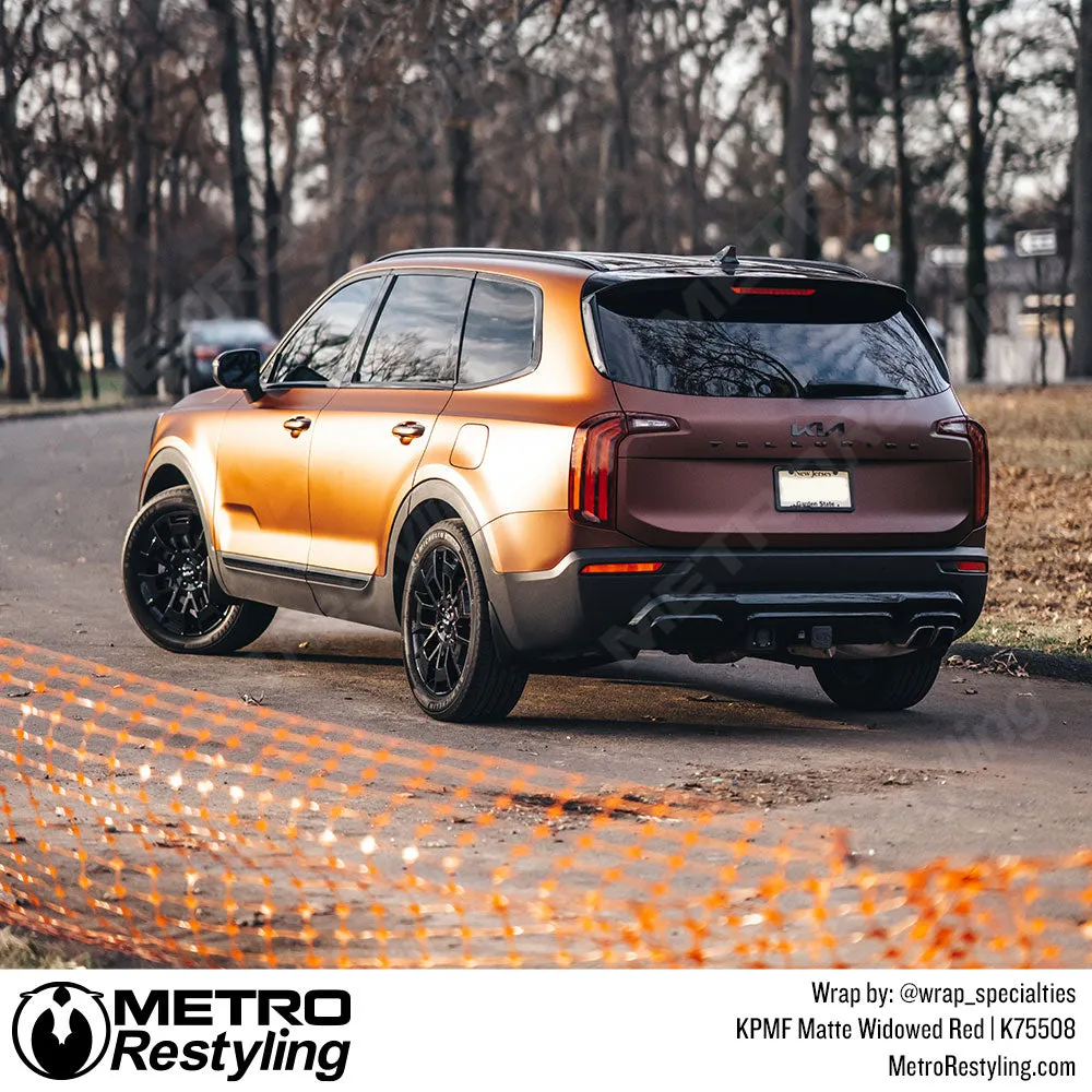 KPMF K75400 Matte Widowed Red Vinyl Wrap | K75508