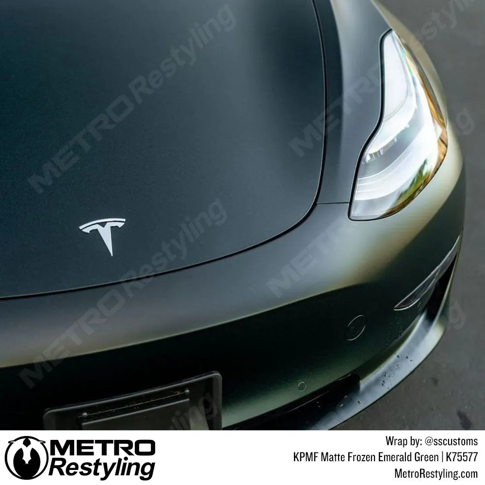 KPMF K75500 Matte Frozen Emerald Vinyl Wrap | K75577