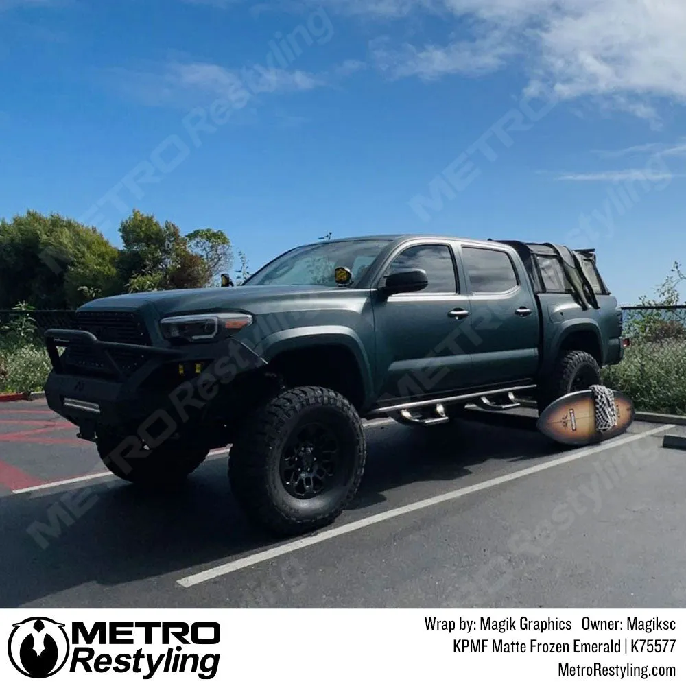 KPMF K75500 Matte Frozen Emerald Vinyl Wrap | K75577