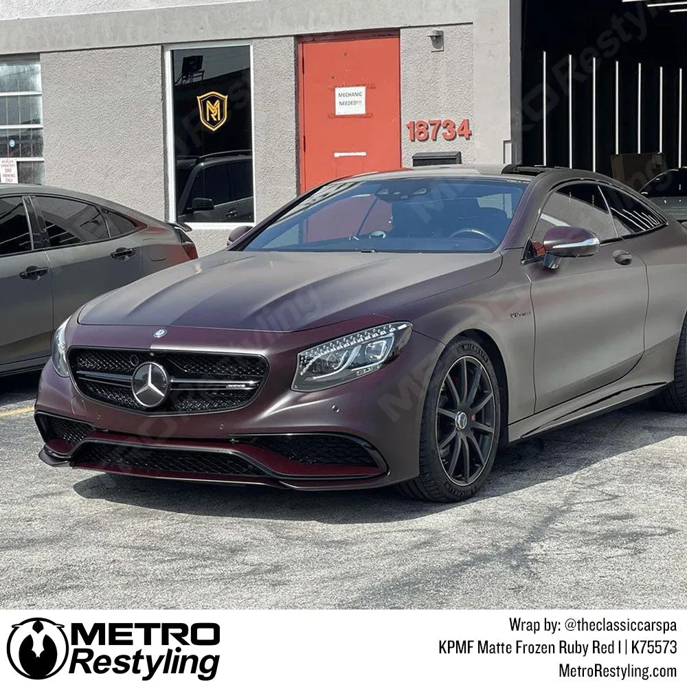 KPMF K75500 Matte Frozen Ruby Vinyl Wrap | K75573