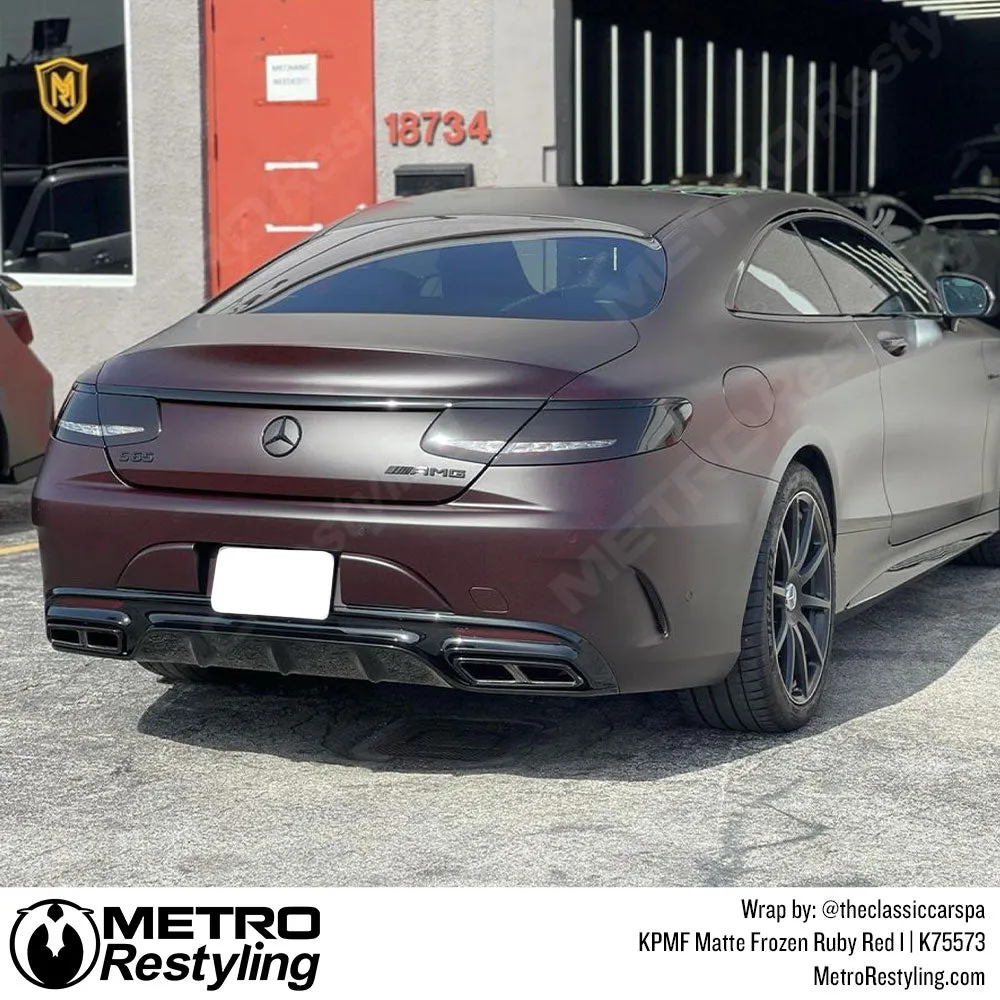 KPMF K75500 Matte Frozen Ruby Vinyl Wrap | K75573