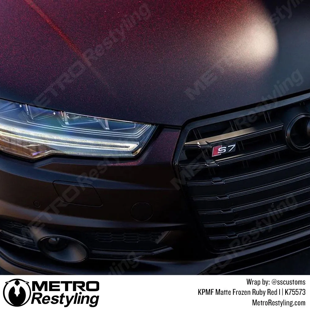 KPMF K75500 Matte Frozen Ruby Vinyl Wrap | K75573
