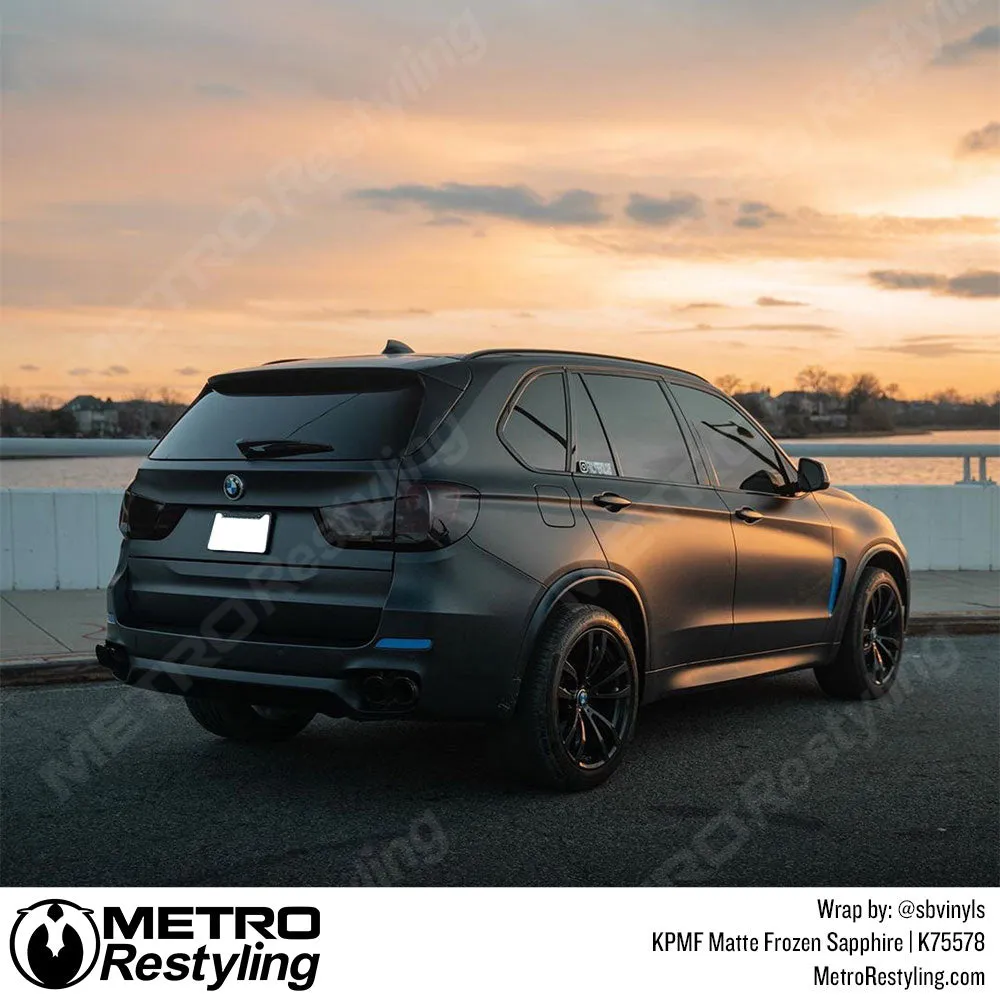 KPMF K75500 Matte Frozen Sapphire Vinyl Wrap | K75578