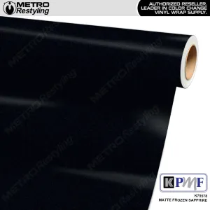 KPMF K75500 Matte Frozen Sapphire Vinyl Wrap | K75578