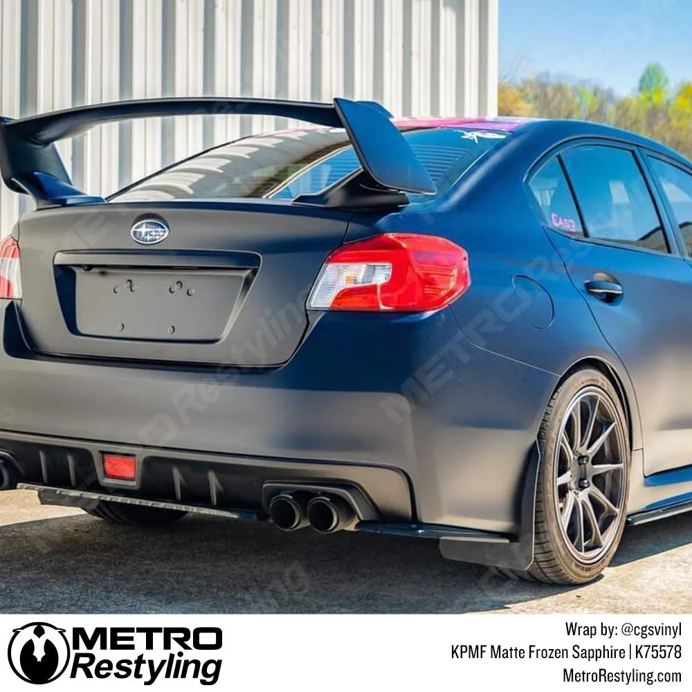 KPMF K75500 Matte Frozen Sapphire Vinyl Wrap | K75578