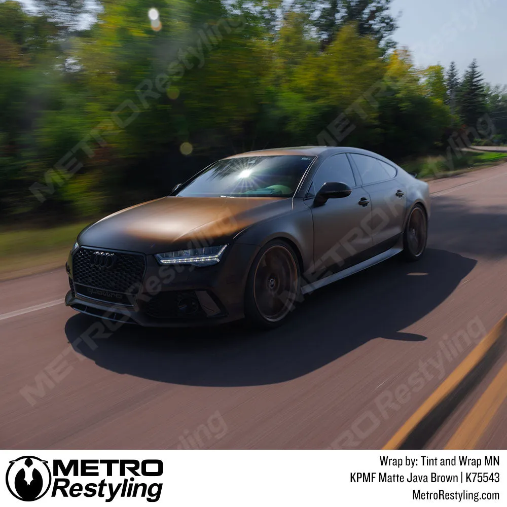 KPMF K75500 Matte Java Brown Vinyl Wrap | K75543