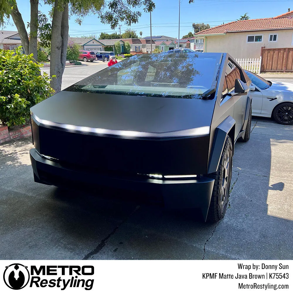 KPMF K75500 Matte Java Brown Vinyl Wrap | K75543